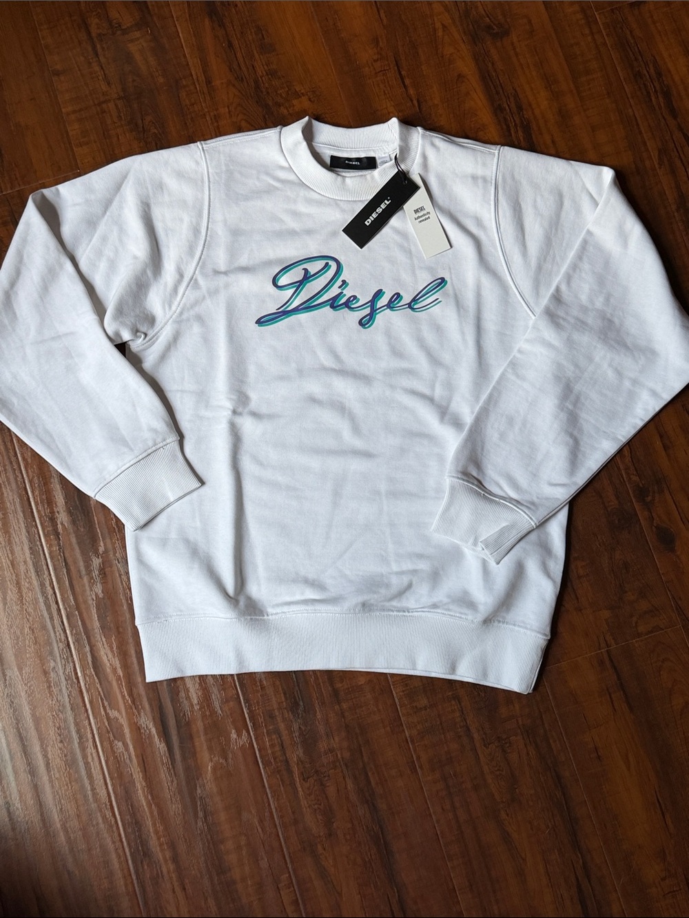 Diesel Sweatshirt. NEW w tags Men’s XS . Unisex ladies Small